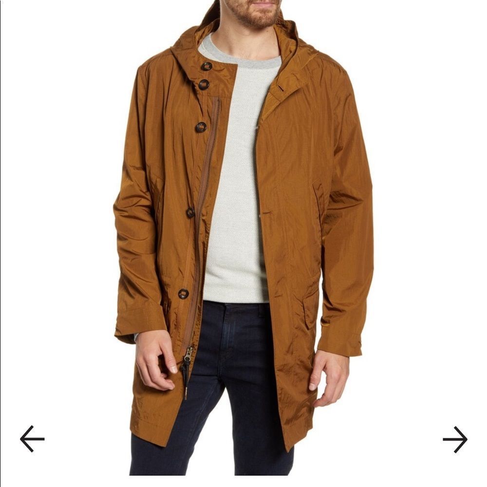 Billy Reid 3-in-1 Water Resistant Parka with Removable Down Liner